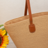 Summer Straw Tote Bag