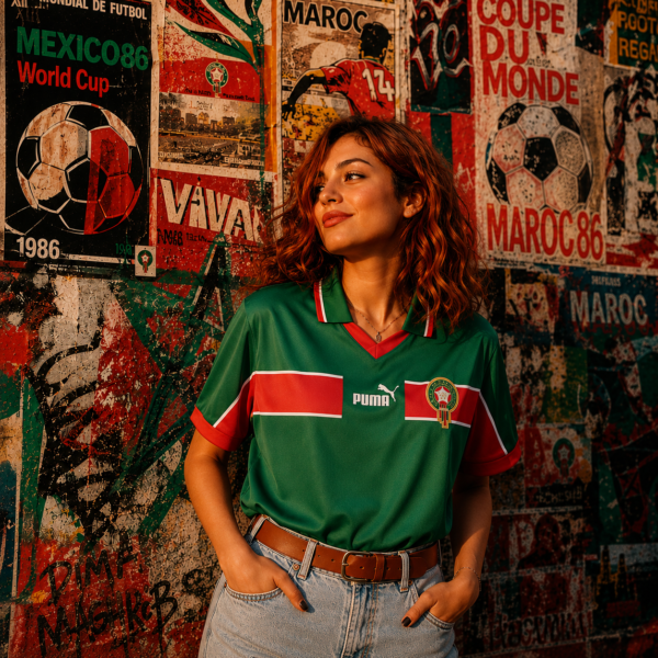 MOROCCO 1998 HOME RETRO JERSEY